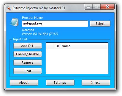 Releases: master131/ExtremeInjector .